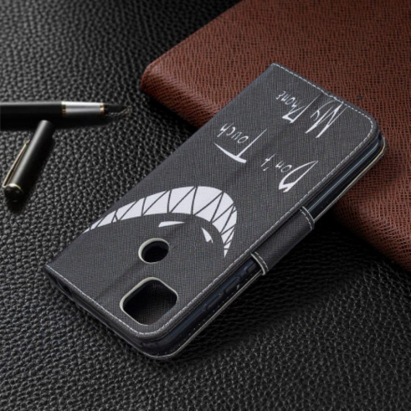 Nahkakotelo Xiaomi Redmi 9C Pirun Puhelin