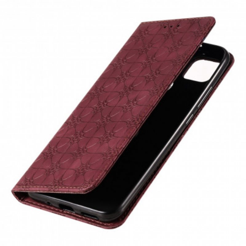 Puhelinkuoret Xiaomi Redmi 9C Kotelot Flip Barokki Kukkia