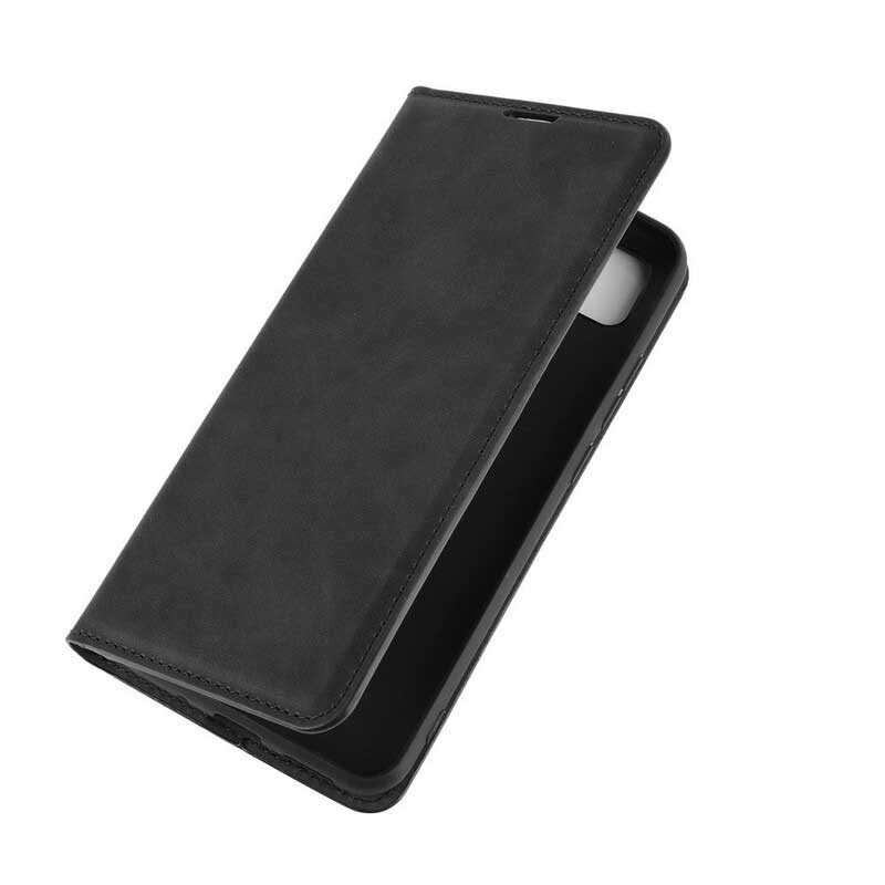 Puhelinkuoret Xiaomi Redmi 9C Kotelot Flip Business-tyylinen Nahkaefekti