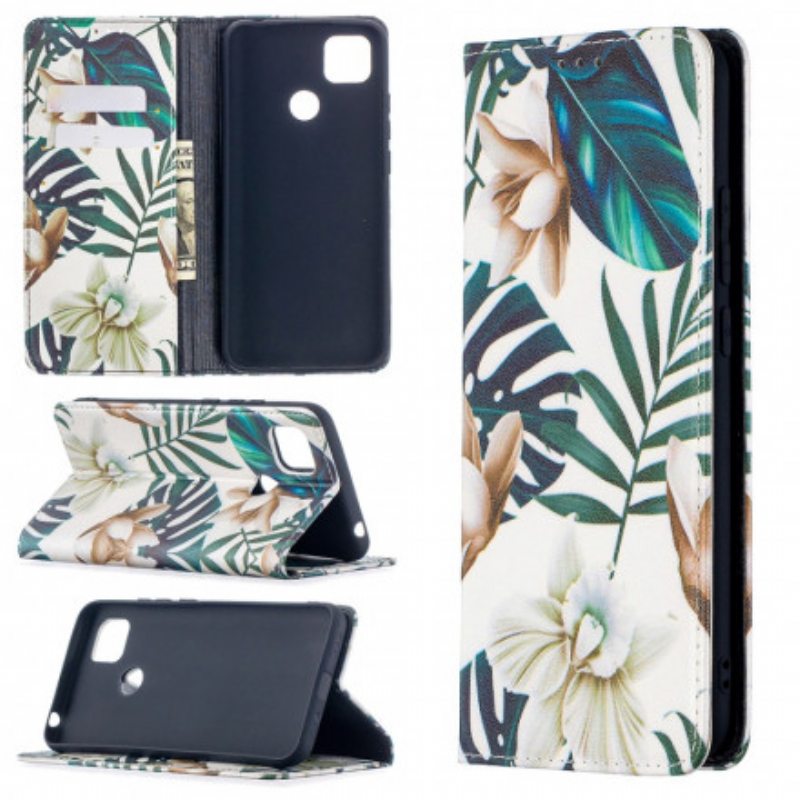 Puhelinkuoret Xiaomi Redmi 9C Kotelot Flip Lehdet