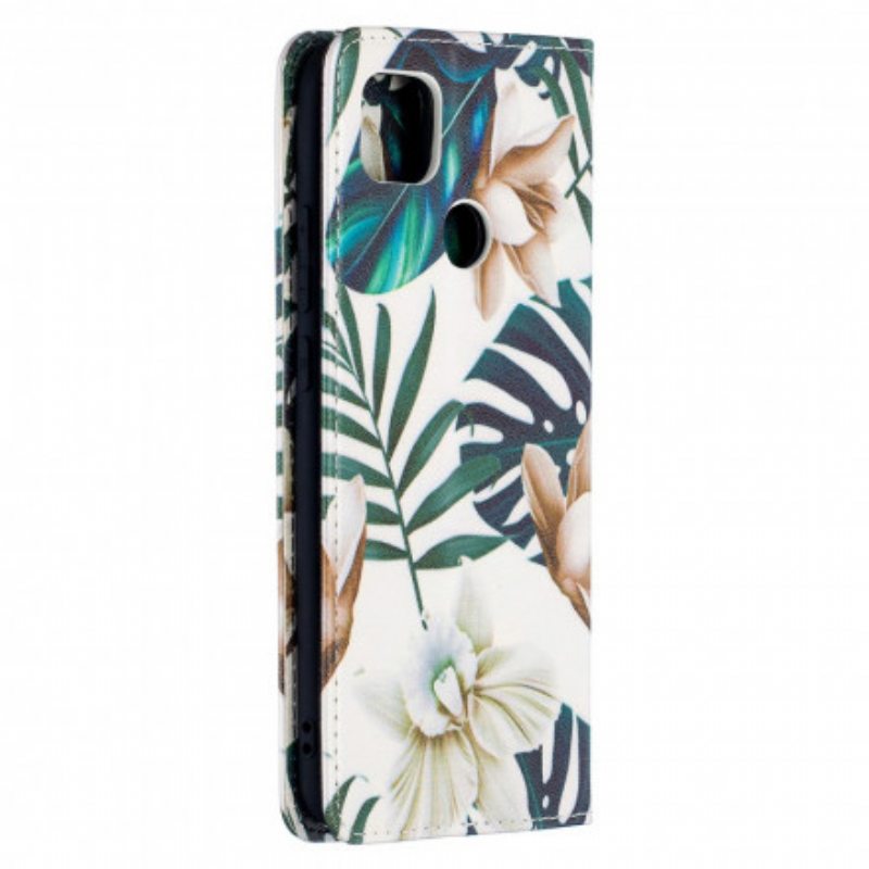 Puhelinkuoret Xiaomi Redmi 9C Kotelot Flip Lehdet