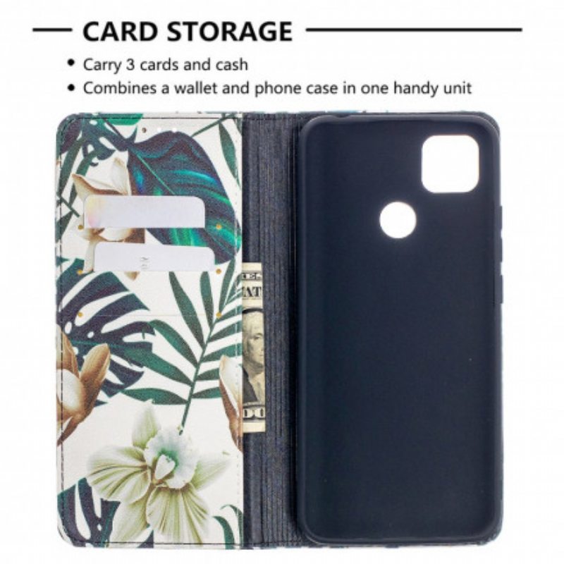Puhelinkuoret Xiaomi Redmi 9C Kotelot Flip Lehdet