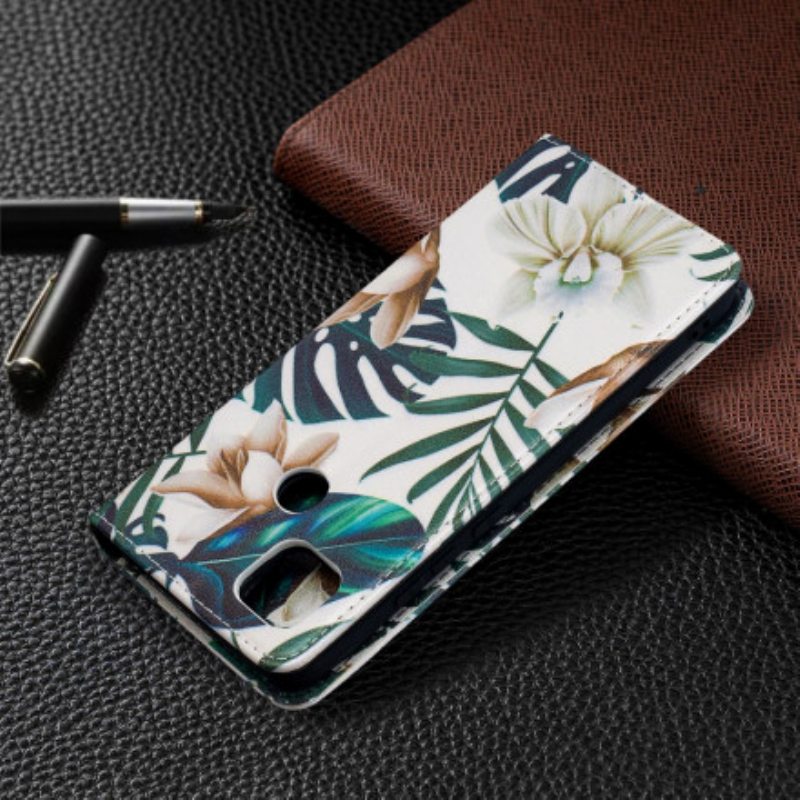 Puhelinkuoret Xiaomi Redmi 9C Kotelot Flip Lehdet