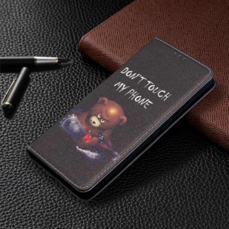 Puhelinkuoret Xiaomi Redmi 9C Kotelot Flip Vaarallinen Karhu
