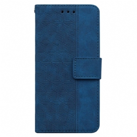 Kotelot Realme 12 Pro / 12 Pro Plus Olkainen Kudottu Kuvio Suojakuori
