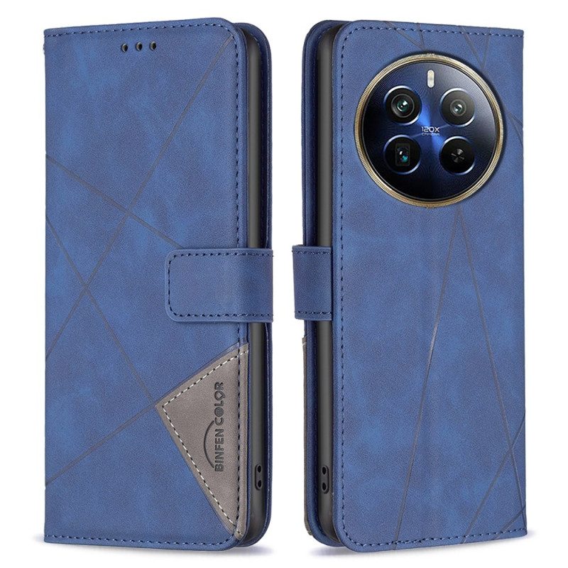 Kotelot Realme 12 Pro / 12 Pro Plus Puhelinkuoret Binfen Color Geometrinen Kuvio