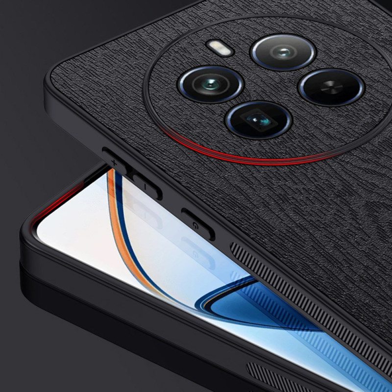 Kuori Realme 12 Pro / 12 Pro Plus Keinonahka Puutyyli Suojakuori
