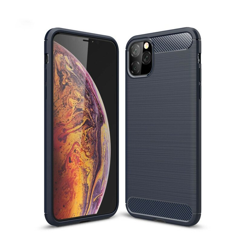 Case iPhone 11 Pro Max Harjattua Hiilikuitua