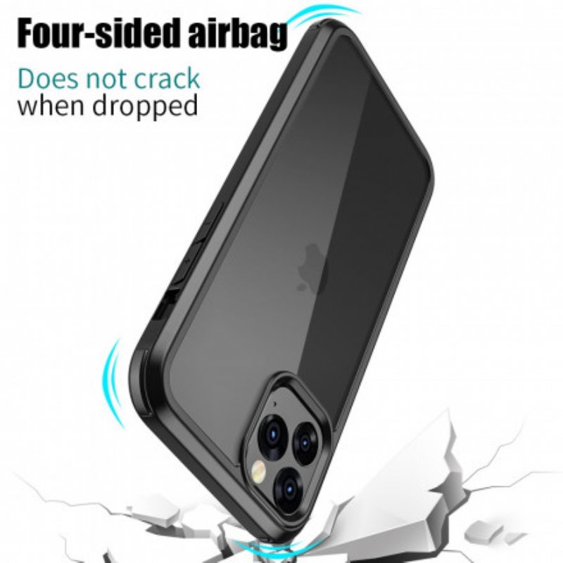 Case iPhone 11 Pro Max Karkaistua Lasia Edessä Ja Takana