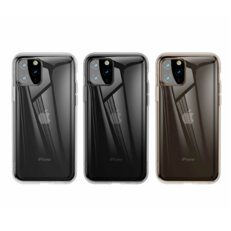 Case iPhone 11 Pro Max Läpinäkyvä Silicone Plus
