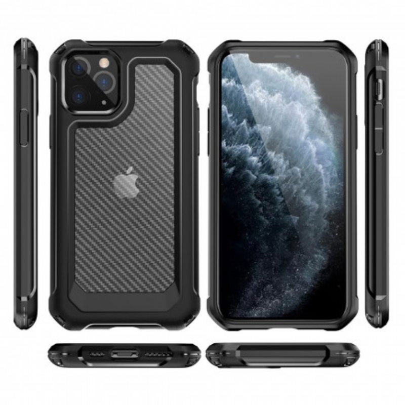 Case iPhone 11 Pro Max Saumaton Hiilikuiturakenne