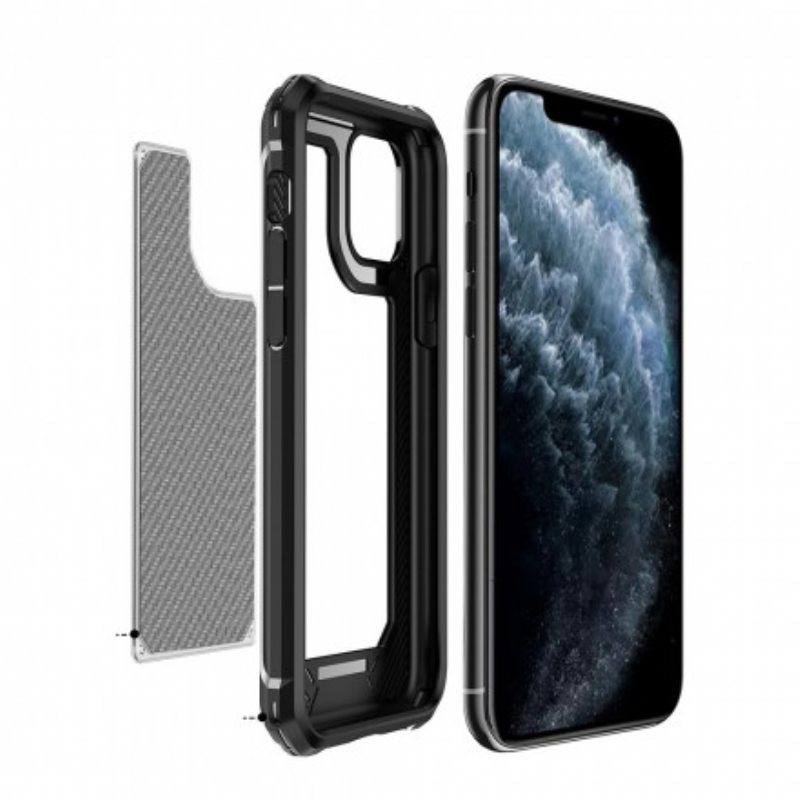 Case iPhone 11 Pro Max Saumaton Hiilikuiturakenne