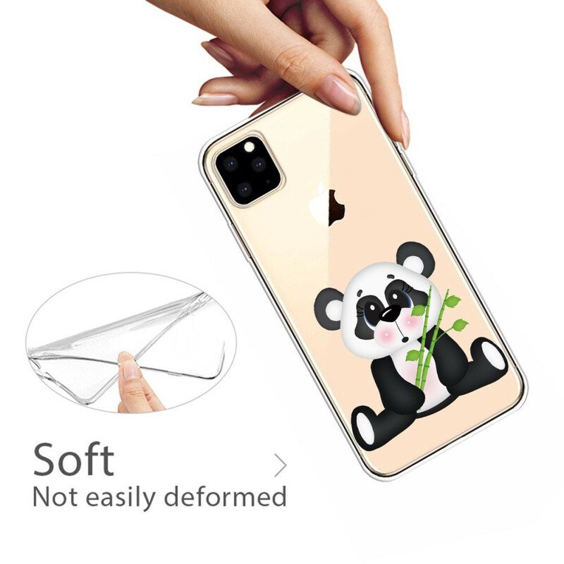 Case iPhone 11 Pro Max Saumaton Surullinen Panda