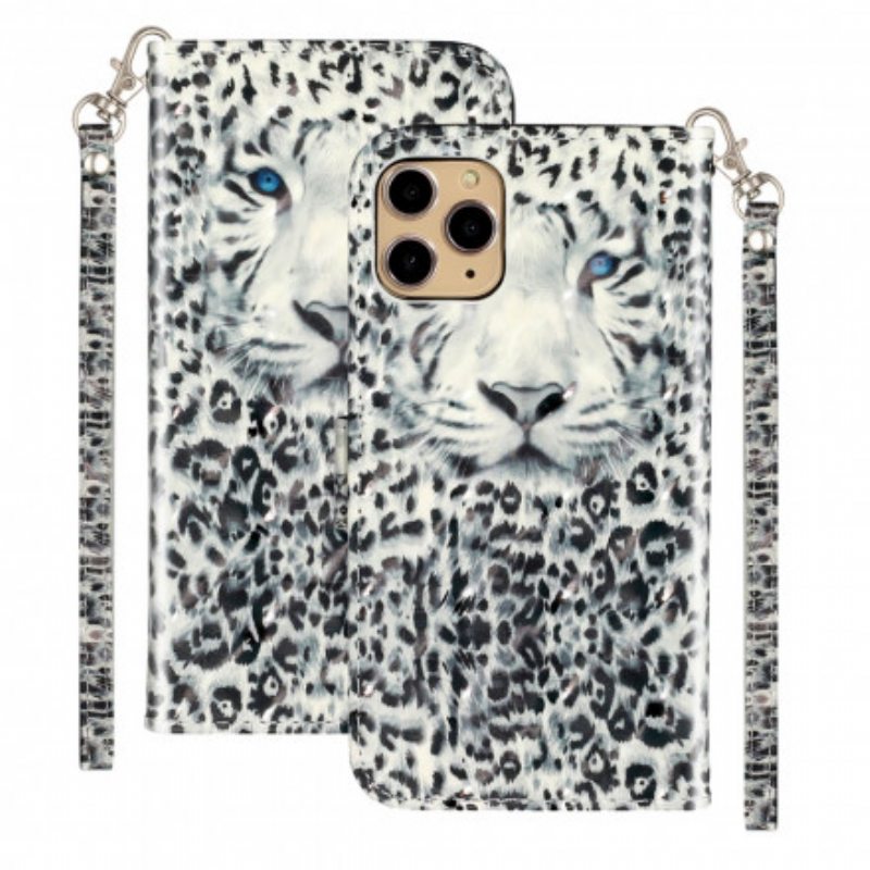 Kotelot iPhone 11 Pro Max Suojaketju Kuori Tiger Light Strap Kohdevalot