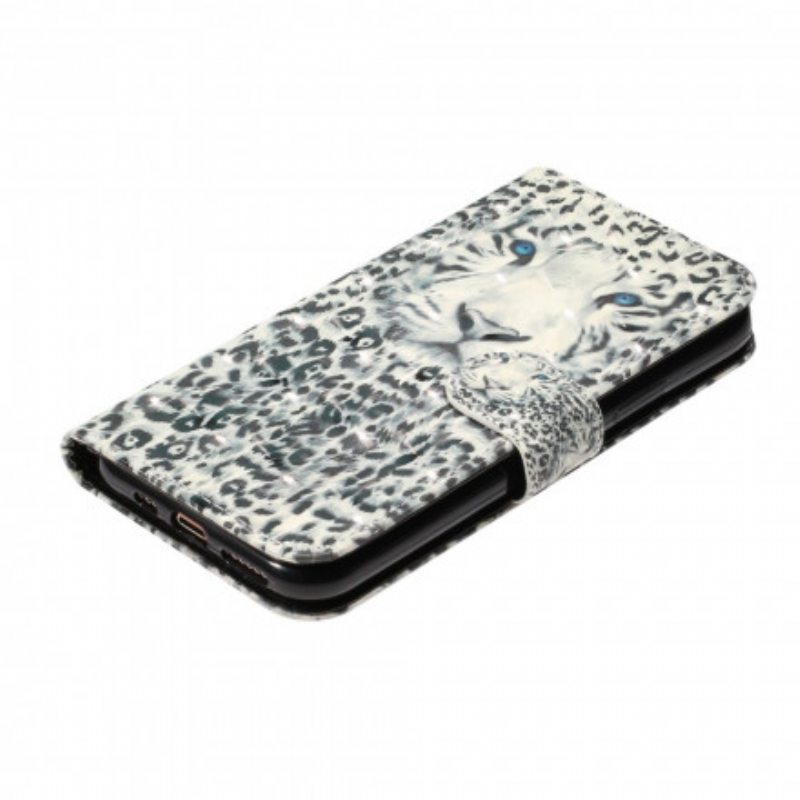Kotelot iPhone 11 Pro Max Suojaketju Kuori Tiger Light Strap Kohdevalot