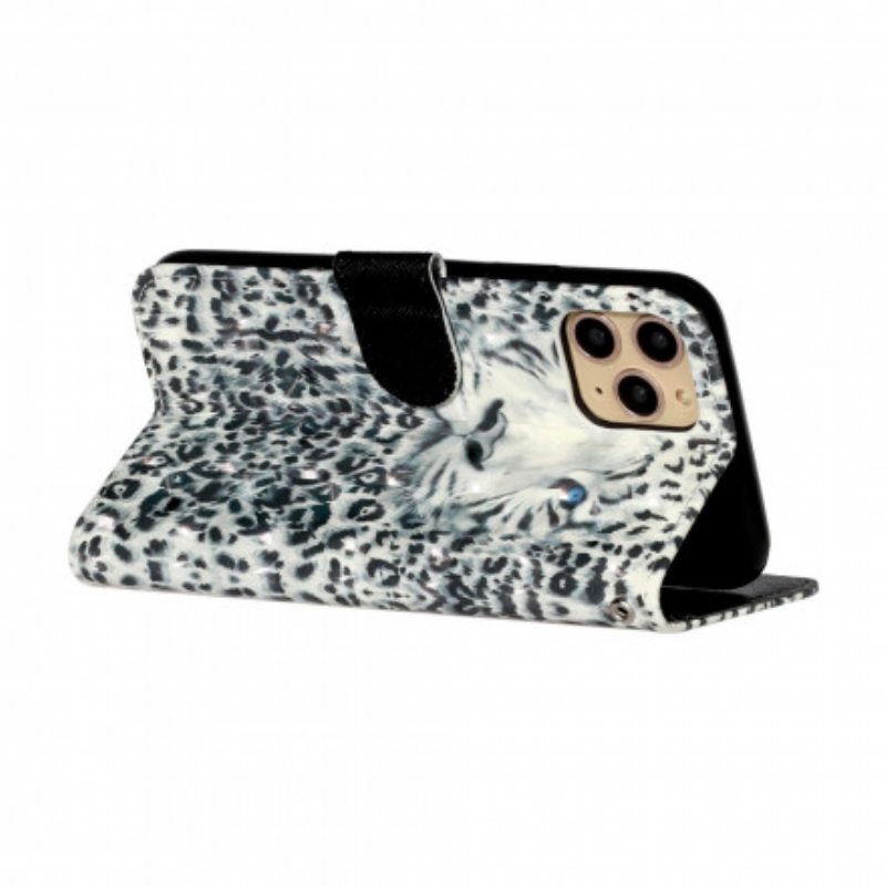 Kotelot iPhone 11 Pro Max Suojaketju Kuori Tiger Light Strap Kohdevalot