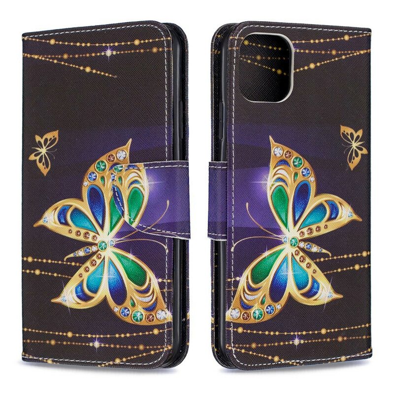 Kotelot iPhone 11 Pro Max Uskomattomia Perhosia