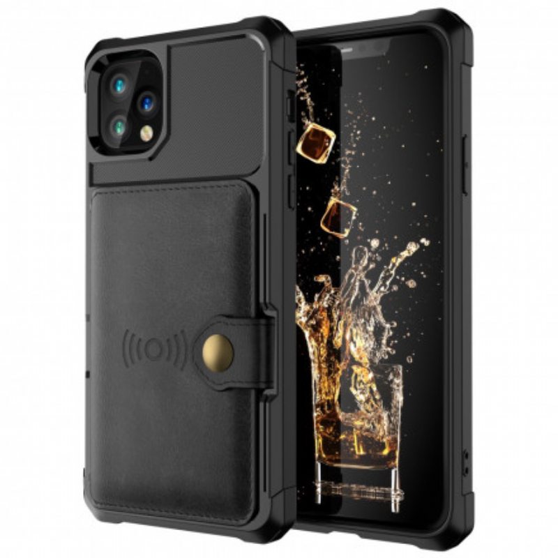 Kuori iPhone 11 Pro Max Monitoiminen Korttiteline