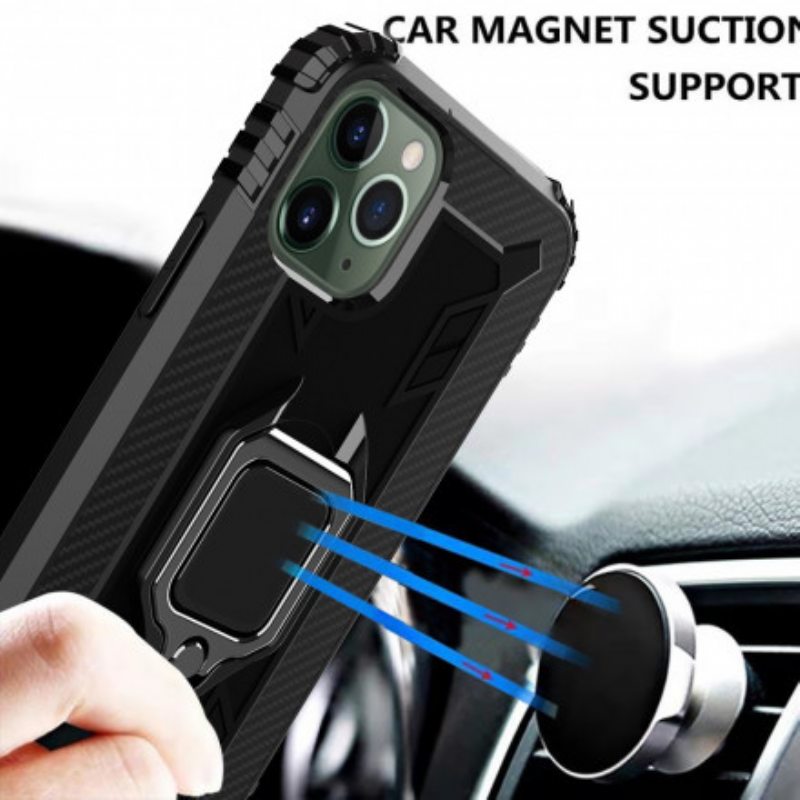 Kuori iPhone 11 Pro Max Sormus Ja Hiilikuitu