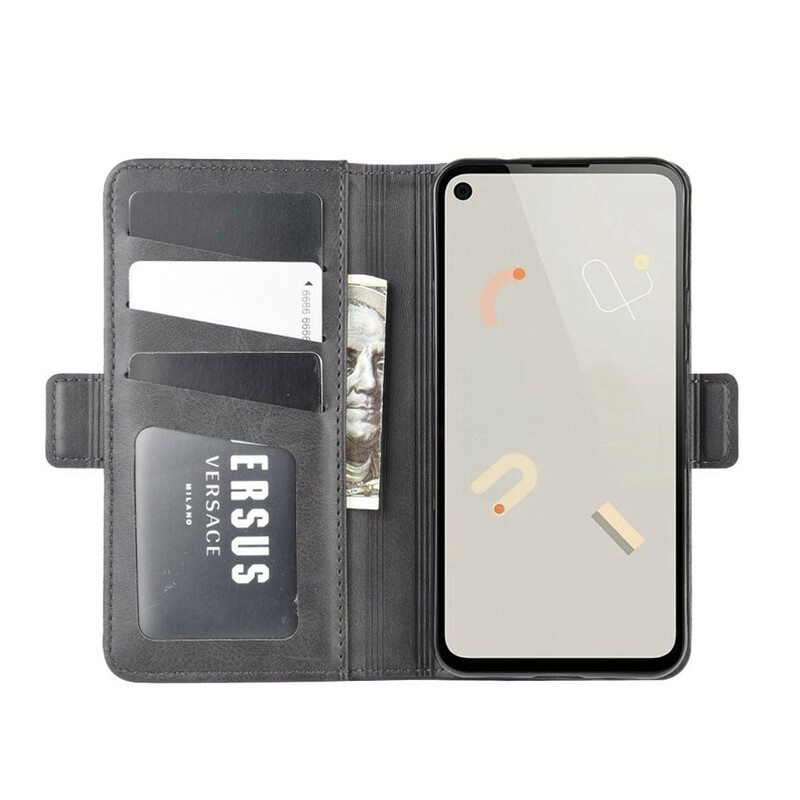 Flip Case Google Pixel 4A Kotelot Flip Kaksoisläppä