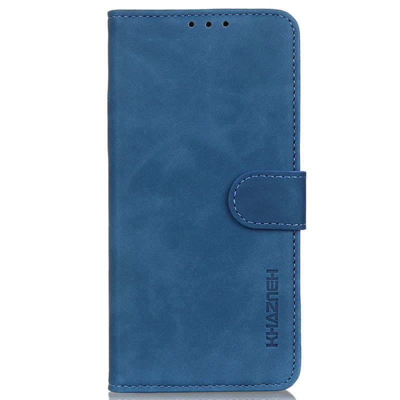 Nahkakotelo Xiaomi Redmi Note 11 / 11S Khazneh Vintage Nahkaefekti