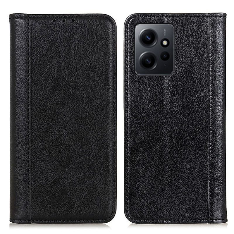 Puhelinkuoret Xiaomi Redmi Note 12 4G Kotelot Flip Vintage Haljasnahkaa