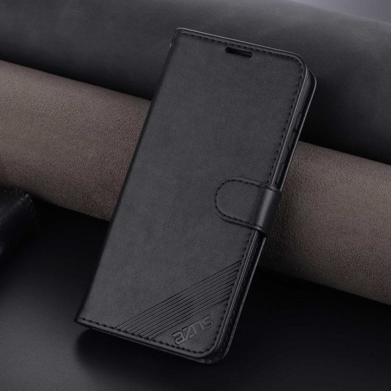 Flip Case Realme 9i Azns Style Nahkaa