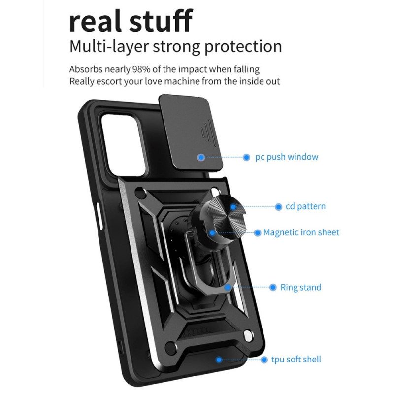 Kuori Realme 9i Suojakuori Jossa On Rengastuki Ja Linssisuojaus