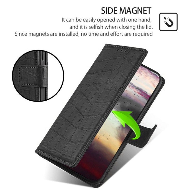 Kotelot Realme 14x 5g Krokotiilikuvioinen