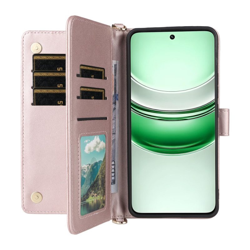 Kotelot Realme 14x 5g Tikattu Hihnalla Ja Olkahihnalla