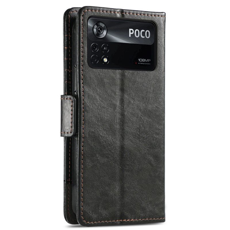 Kotelot Poco X4 Pro 5G Bicolor Vintage