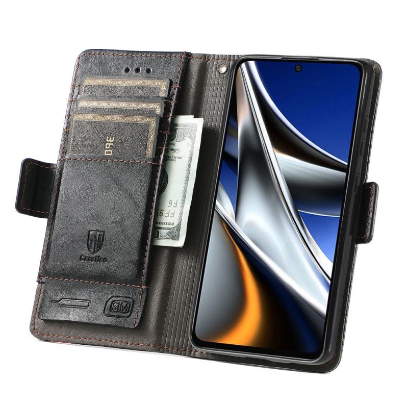 Kotelot Poco X4 Pro 5G Bicolor Vintage