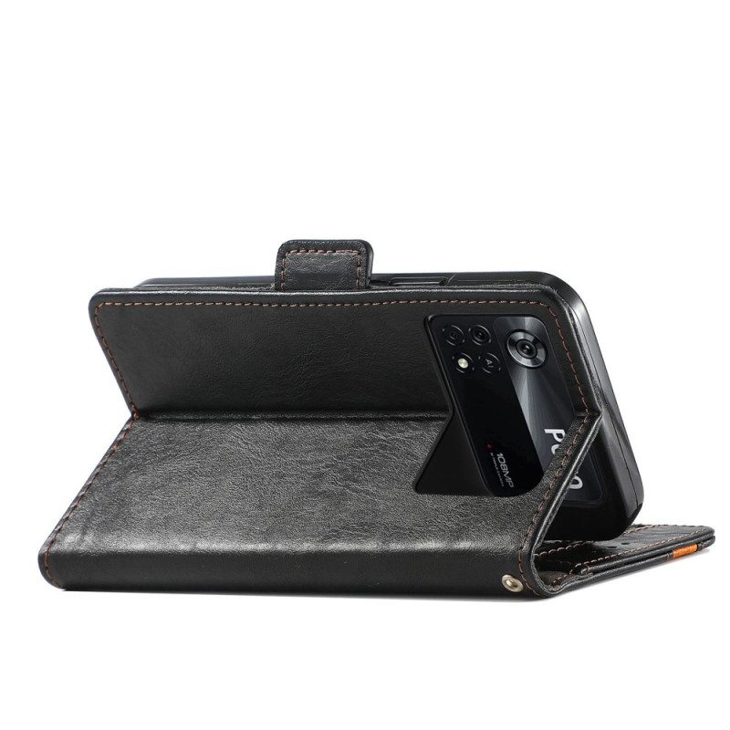 Kotelot Poco X4 Pro 5G Bicolor Vintage