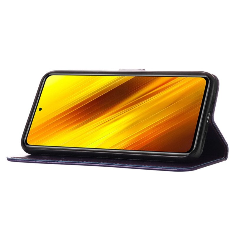 Kotelot Poco X4 Pro 5G Suojaketju Kuori Barokki Hihnaperhonen