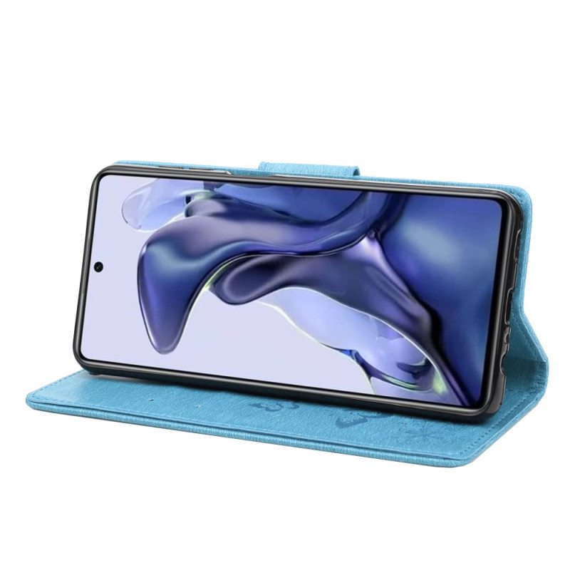 Kotelot Poco X4 Pro 5G Suojaketju Kuori Kauniita Perhosia Hihnalla