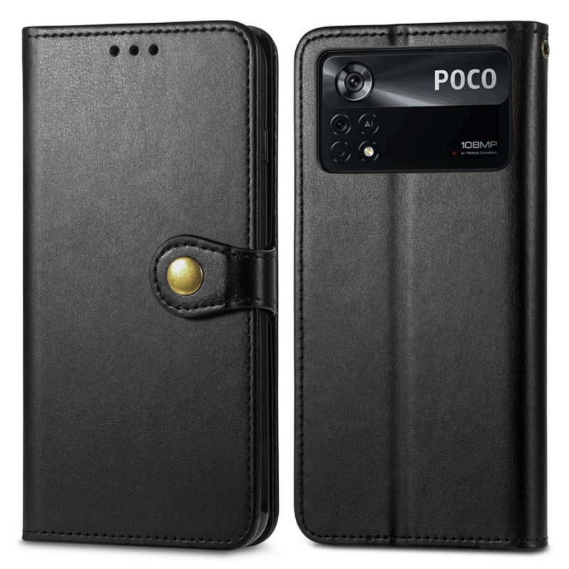 Kotelot Poco X4 Pro 5G Suojaketju Kuori Magneettinen Kaulanauhapainike