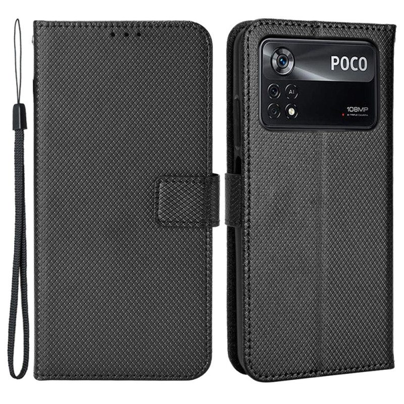 Kotelot Poco X4 Pro 5G Suojaketju Kuori Olkaimet