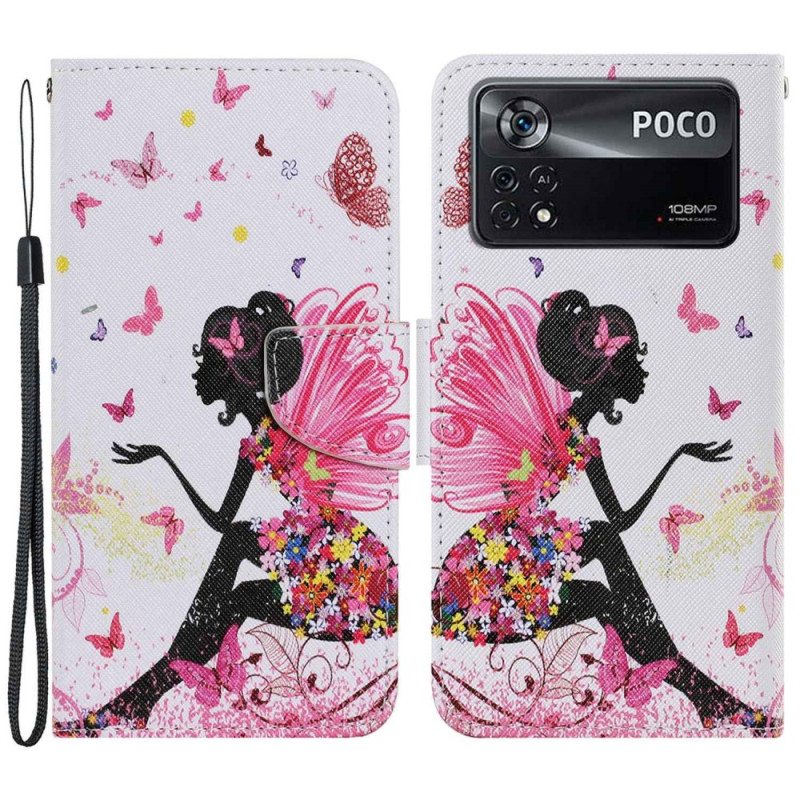 Kotelot Poco X4 Pro 5G Suojaketju Kuori Thong Fairy
