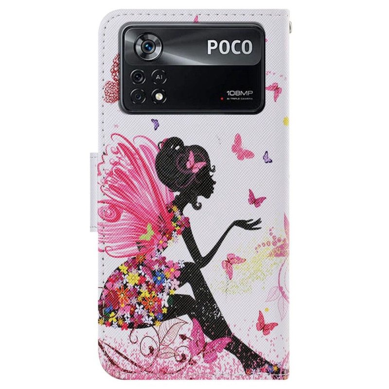 Kotelot Poco X4 Pro 5G Suojaketju Kuori Thong Fairy