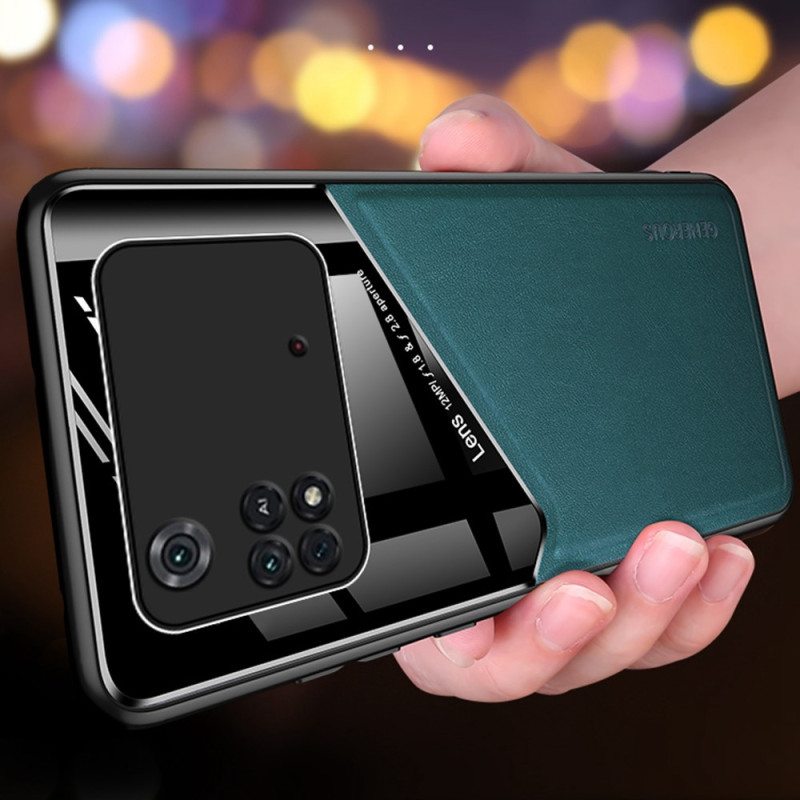 Kuori Poco X4 Pro 5G Ensiluokkainen Keinonahka