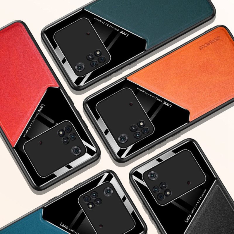 Kuori Poco X4 Pro 5G Ensiluokkainen Keinonahka