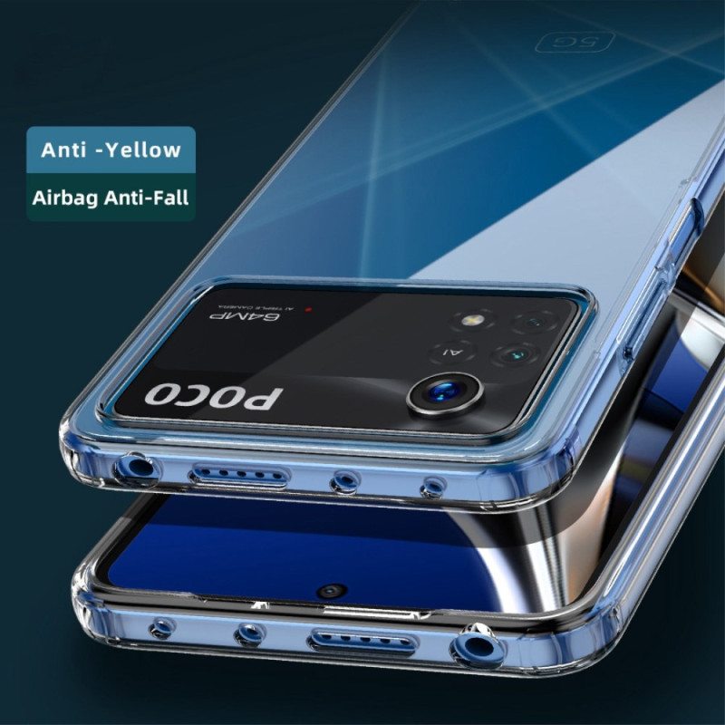 Kuori Poco X4 Pro 5G Läpinäkyvä Fukela