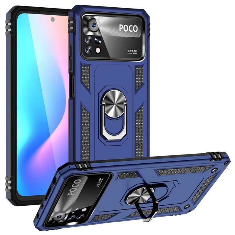 Kuori Poco X4 Pro 5G Premium-renkaan Tuki