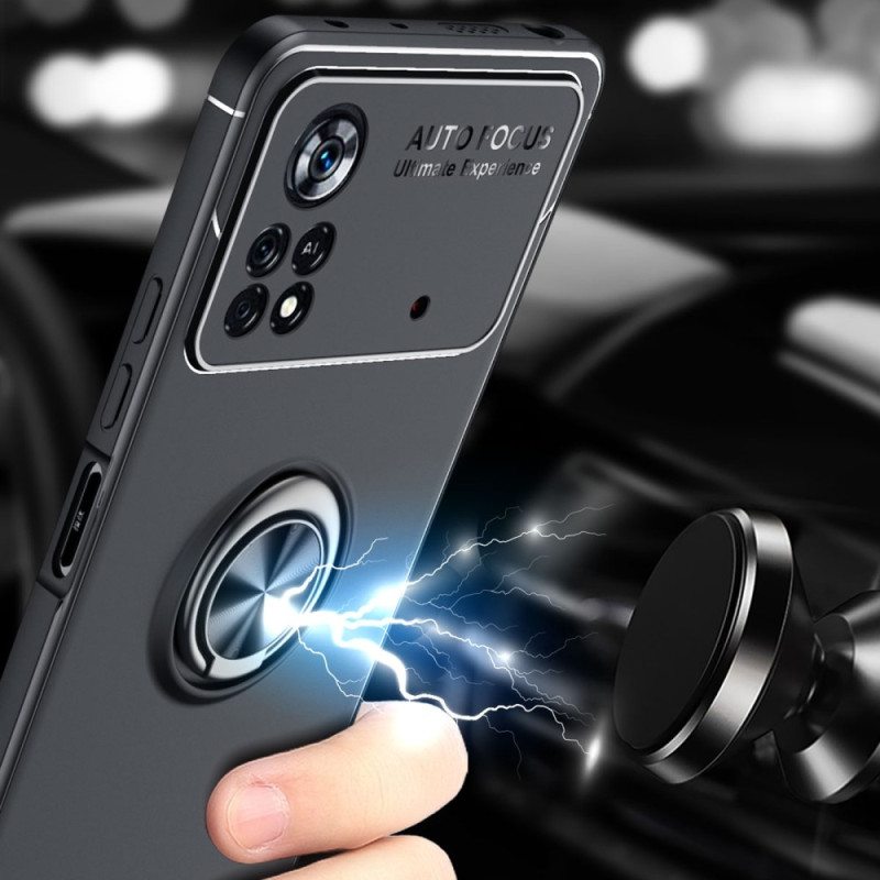 Kuori Poco X4 Pro 5G Pyörivä Rengas