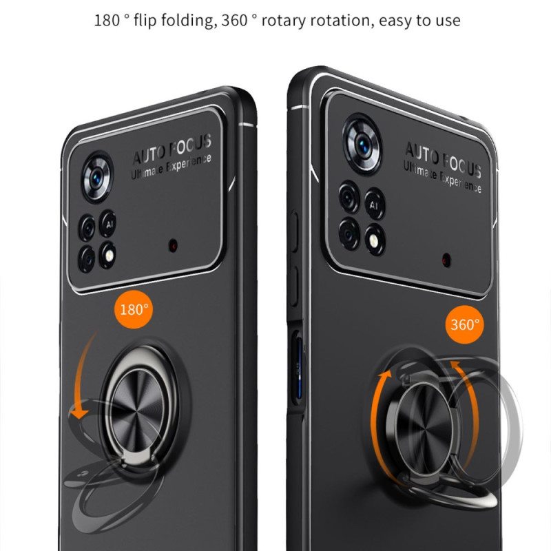 Kuori Poco X4 Pro 5G Pyörivä Rengas