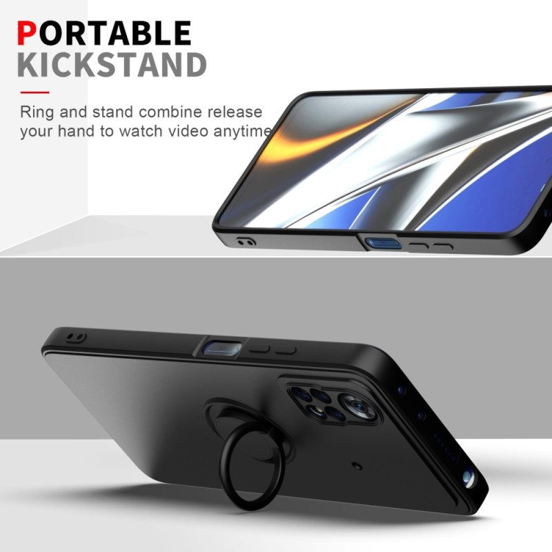 Kuori Poco X4 Pro 5G United Ring-bracket