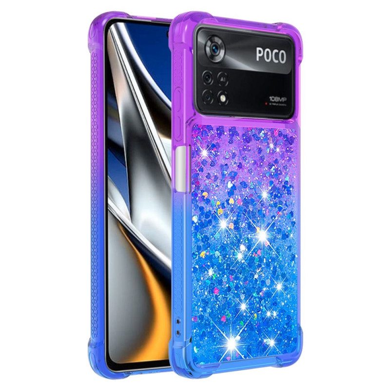 Kuori Poco X4 Pro 5G Väri Paljetteja