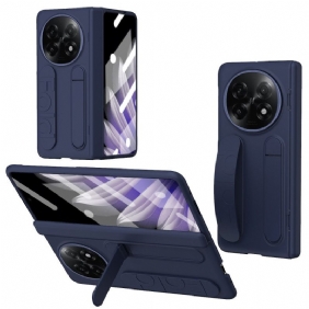 Kuori Oppo Find N5 Täysi Suoja Jalustalla Ja Hihnalla