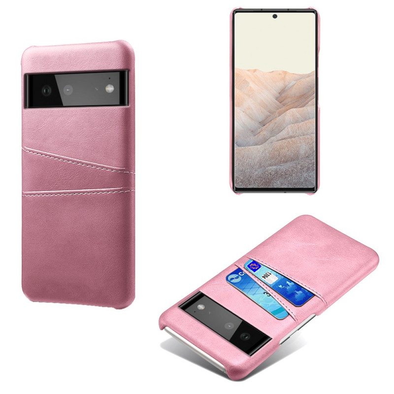 Case Google Pixel 6 Ksq-korttikotelo