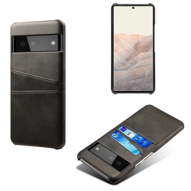 Case Google Pixel 6 Ksq-korttikotelo